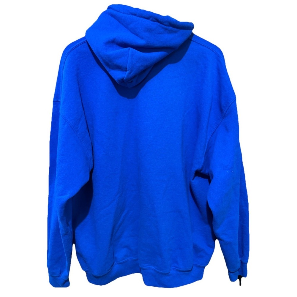 Colorado Flag Vintage‎ Fade Hoodie Men's XL Blue Pullover Sweatshirt EUC - Picture 2 of 5